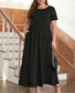 Casual Black Dress